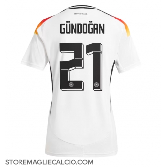 Germania Ilkay Gundogan #21 Maglia Gara Casa Repliche Europei 2024